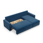 Rohová rozkládací sedací souprava LUCCA Modrá - galerie #7