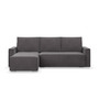 Rohová rozkládací sedací souprava LUCCA Šedá - galerie #2