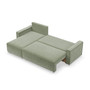 Rohová rozkládací sedací souprava LUCCA Zelená I - galerie #4