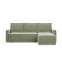 Rohová rozkládací sedací souprava LUCCA Zelená I - galerie #3