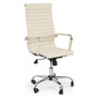 Kancelářské křeslo ADK Deluxe - krémová