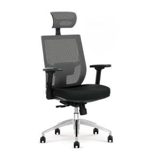 Kancelářské křeslo ADMIRAL - šedá/černá