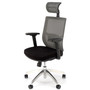 Kancelářské křeslo ADMIRAL - šedá/černá - galerie #1