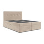 Čalouněná postel LUCCA s úložným prostorem 160x200 cm Béžová
