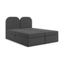 Čalouněná postel COMO s úložným prostorem 200x200 cm - galerie #4