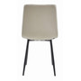 Jídelní židle LAVA - béžová/černé nohy - galerie #3