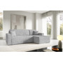 Rozkládací rohová sedací souprava ARTUR Pravá Šedá - galerie #1