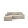 Rozkládací rohová sedací souprava ARTUR Levá Béžová