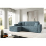Rozkládací rohová sedací souprava ARTUR Levá Modrá - galerie #1
