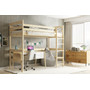 Dětská patrová postel ANTRESOLA 90x200 cm Borovice - galerie #1