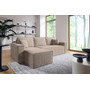 Rozkládací rohová sedací souprava BASIC Levá Béžová - galerie #1