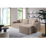 Rozkládací rohová sedací souprava BASIC Pravá Béžová - galerie #1
