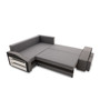 Rozkládací rohová sedací souprava GRANDE s taburety a poličkou model 2 Levá v-ne-mik27-15 - galerie #2