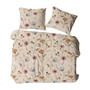 Flanelové povlečení 1709N KVĚTINY 140x200 cm
