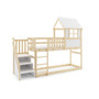 Dětská dřevěná postel ANTRESOLA se schůdky 90x200 cm - galerie #2