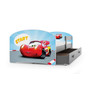 Dětská postel LUKI 160x80 cm Šedá Cars