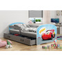 Dětská postel LUKI 160x80 cm Šedá Cars - galerie #1