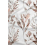 Bavlněné povlečení béžové listy 4835 C 140x200 cm - galerie #1