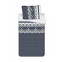 Povlečení z mikrovlákna OZDOBY modro-bílé PB 25 140x200 cm