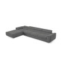 Rohová rozkládací sedací souprava BENJAMIN 272 XL Levá Šedá - galerie #1