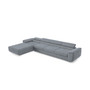 Rohová rozkládací sedací souprava BENJAMIN 272 XL Levá Šedá I - galerie #1