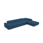 Rohová rozkládací sedací souprava BENJAMIN 272 XL Pravá Modrá - galerie #1