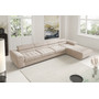 Rohová rozkládací sedací souprava BENJAMIN 272 XL Pravá Béžová I