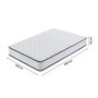 Taštičková matrace H24 120x200 cm + chránič matrace - galerie #3