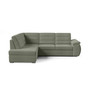 Rohová sedací souprava ASPEN Levá Zelená I