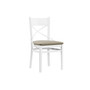 Jídelní židle X - bílé nohy