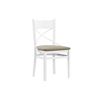 Jídelní židle X - bílé nohy