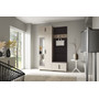 Předsíňová stěna BIANCO IV Se zrcadlem Šedá - galerie #7