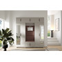 Předsíňová stěna BIANCO II Se zrcadlem Hnědá I - galerie #5
