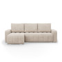 Rohová rozkládací sedací souprava Modena I Béžová - galerie #1