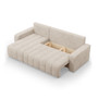 Rohová rozkládací sedací souprava Modena I Béžová - galerie #3