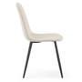 Set 2 ks čalouněných židlí LUMO - béžová - galerie #1