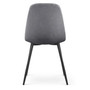 Set 2 ks čalouněných židlí LUMO - šedá - galerie #2