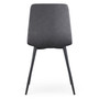Set 2 ks čalouněných židlí MILO - šedá - galerie #2
