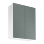 Závěsná kuchyňská skříňka SORENTO G80 - bílá Zelená