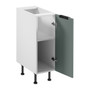 Kuchyňská skříňka SORENTO D30 - P/L - bílá Zelená - galerie #3