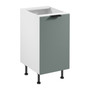 Kuchyňská skříňka SORENTO D45 - P/L - bílá Zelená