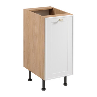 Kuchyňská skříňka SORENTO D40 - P/L - Puccini/ bílý rám