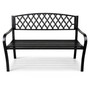 Zahradní lavička CLASSICO, černá - galerie #1