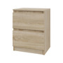 Noční stolek 40/39/53 - dub sonoma - galerie #1
