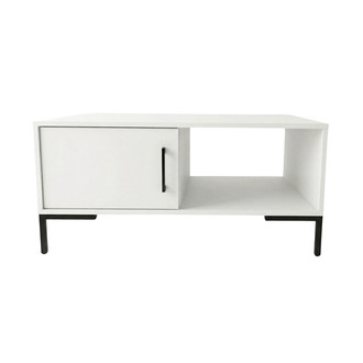 Konferenční stolek na nožičkách - bílá