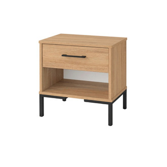 Noční stolek na nožičkách - dub artisan