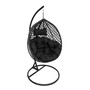 Závěsné křeslo MARTINA - černá