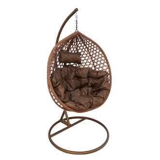 Závěsné křeslo MARTINA - hnědá