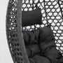 Závěsné křeslo LIMONE - černá - galerie #4