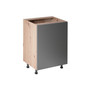 Kuchyňská skříňka LANGEN D60-P/L Dub artisan/šedá